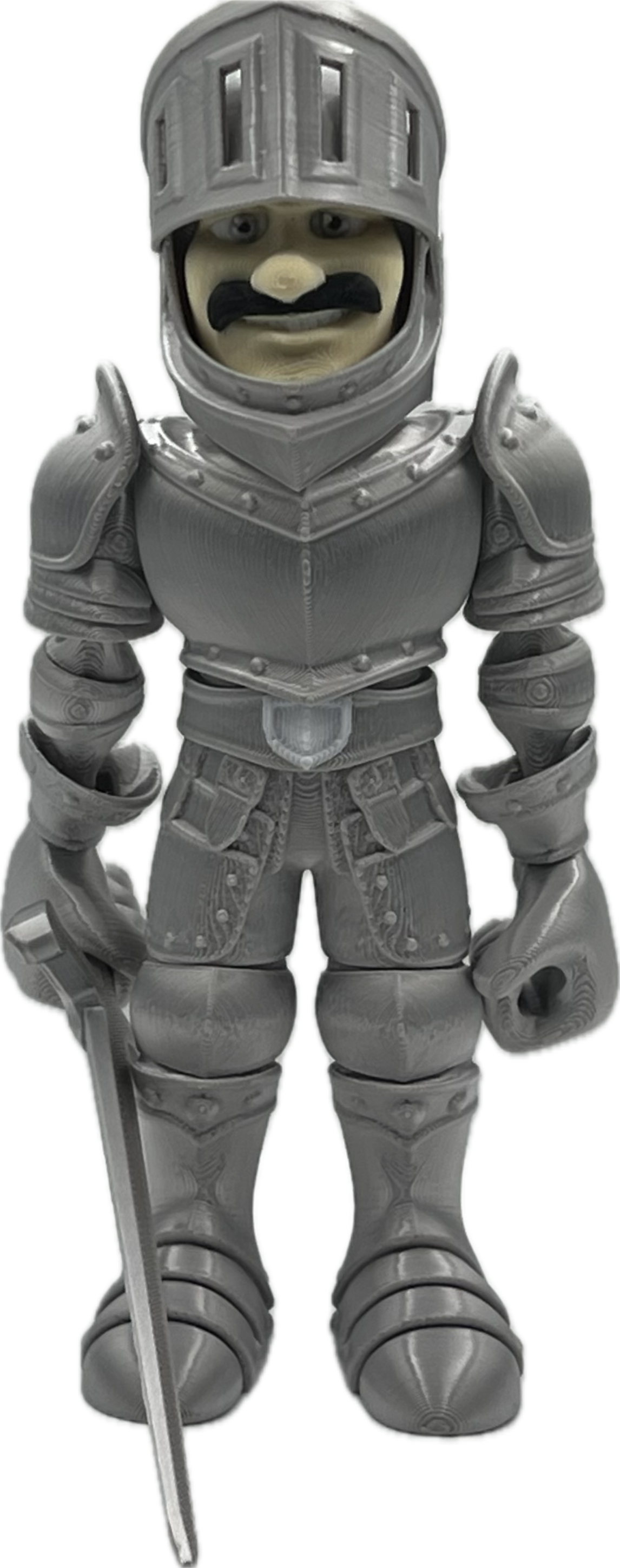 Flexi Silver Knight with Sword
