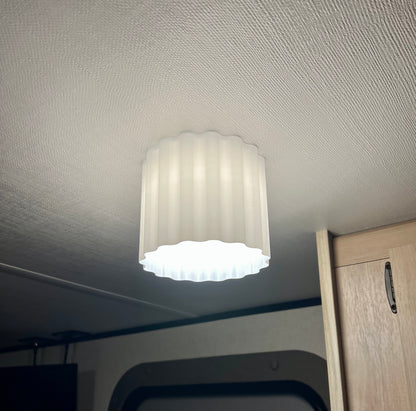 Modern Design C RV LED Puck Light Shade