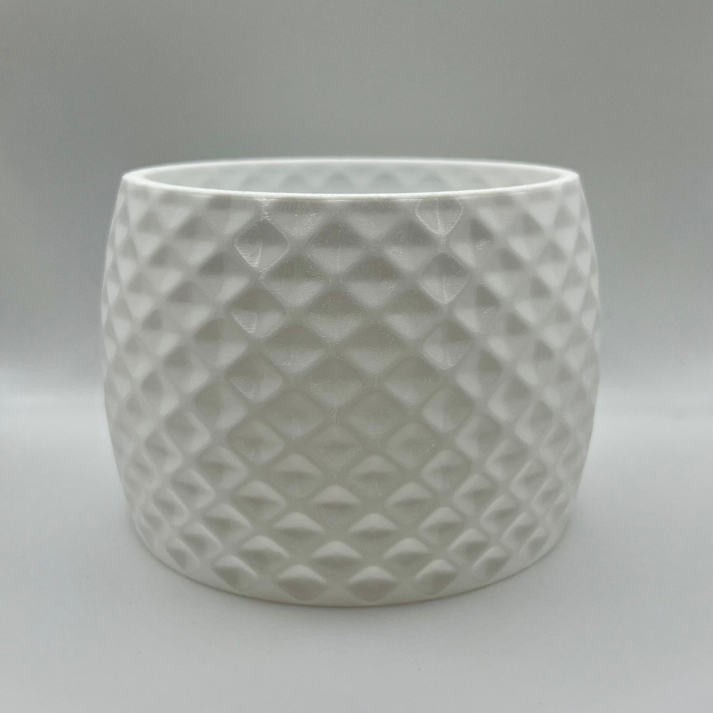 Diamond Texture RV LED Puck Light Shade