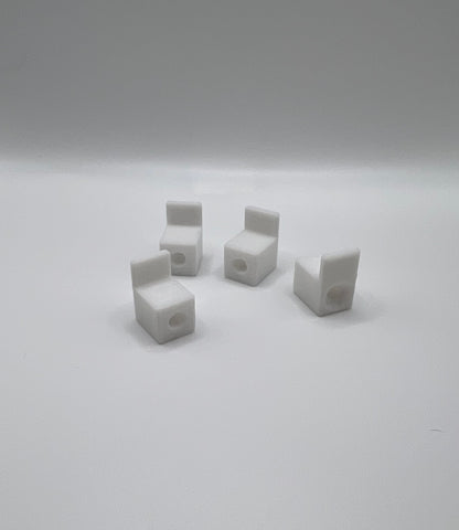 Electric Fireplace Remote Holder and Glass Clips