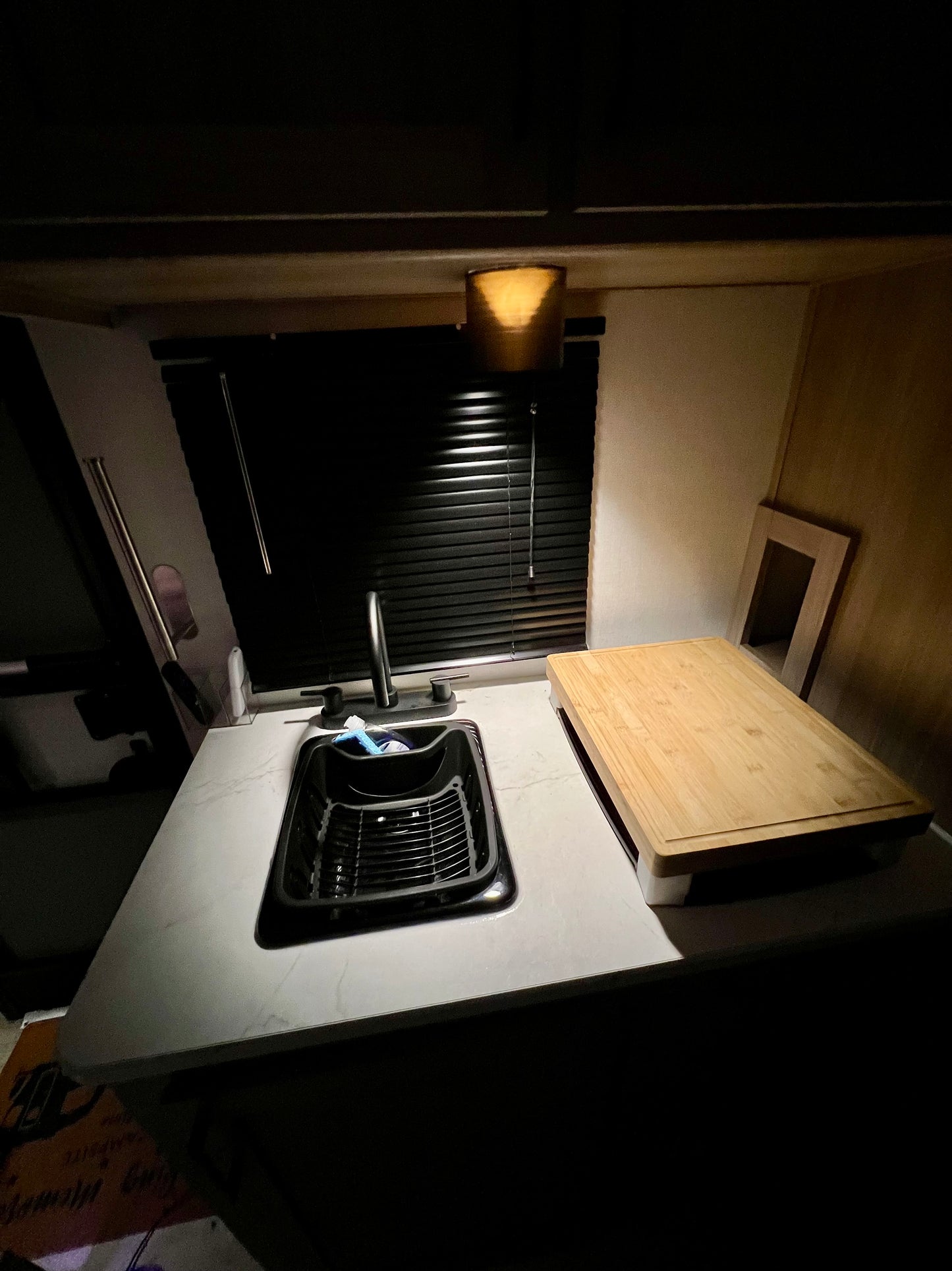 Cylinder RV LED Puck Light Shade