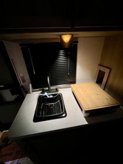 Cylinder RV LED Puck Light Shade