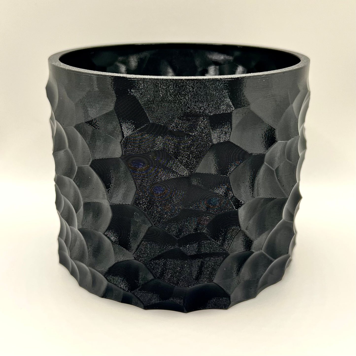 Rock Texture RV LED Puck Light Shade