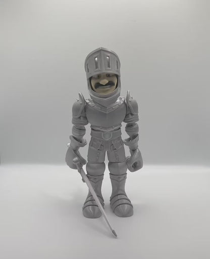 Flexi Silver Knight with Sword